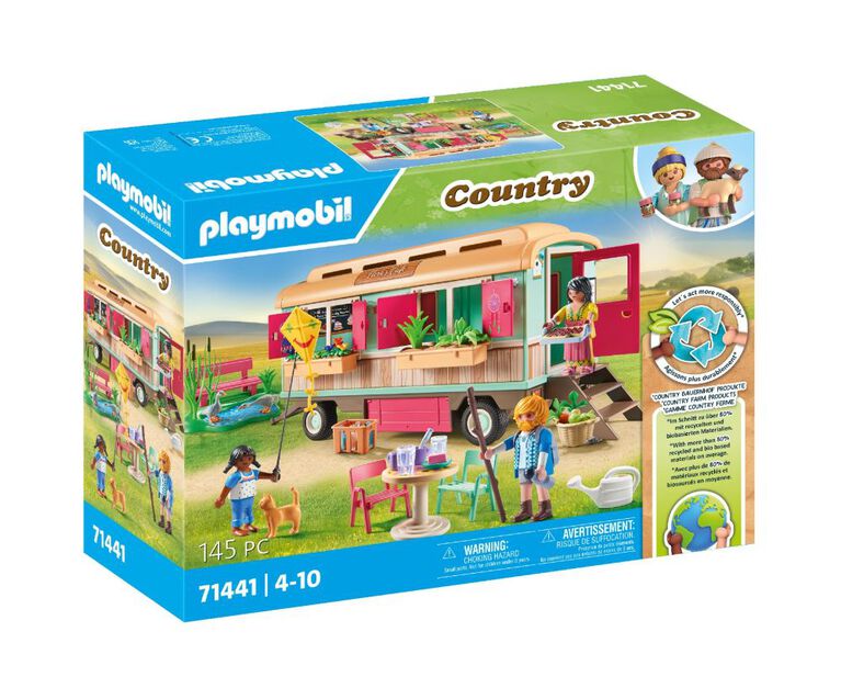 Playmobil - Cozy site trailer cafe